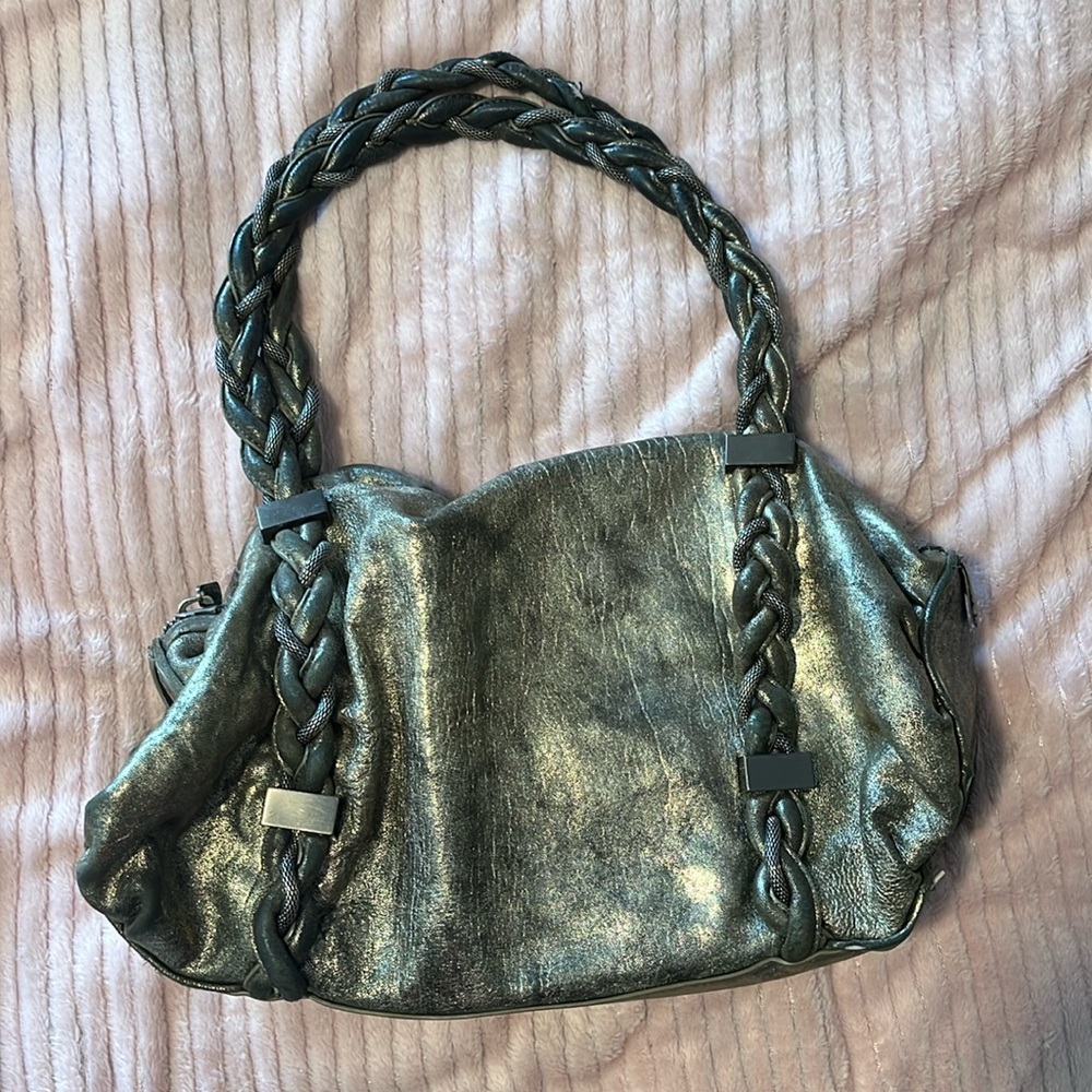 Gold y2k bag